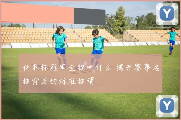 世界杯冠军全称叫什么 揭开赛事名称背后的标准称谓