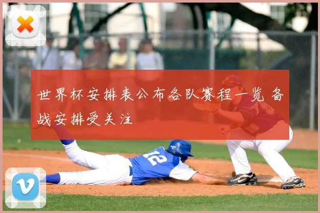 世界杯安排表公布各队赛程一览 备战安排受关注