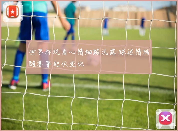世界杯观看心情细腻流露 球迷情绪随赛事起伏变化