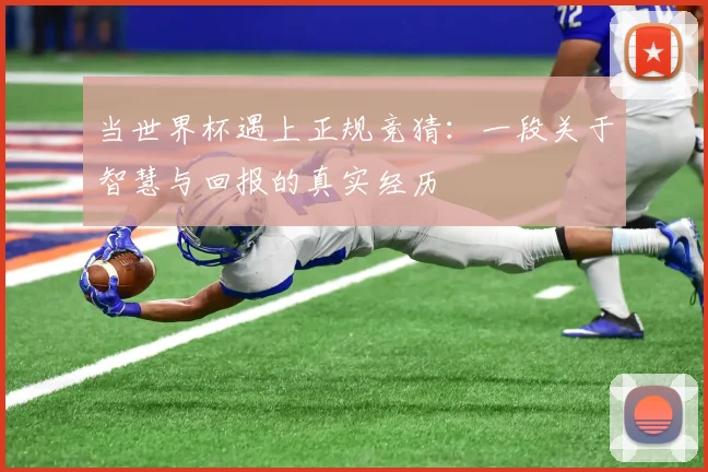 当世界杯遇上正规竞猜：一段关于智慧与回报的真实经历